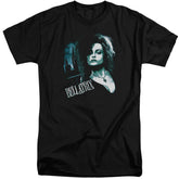 Harry Potter Bellatrix Closeup Men's 18/1 Tall Cotton Short-Sleeve T-Shirt